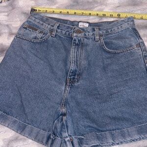 Calvin Klein jeans shorts Classic High-Rise Blue Denim Women's Shorts